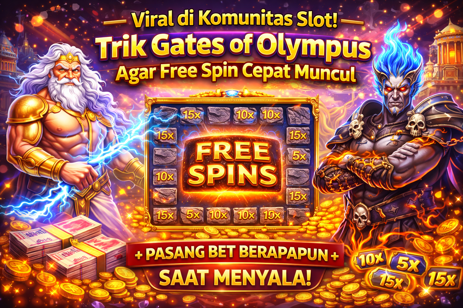 Viral di Komunitas Slot! Trik Gates of Olympus Agar Free Spin Cepat Muncul